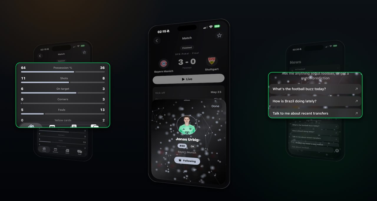 Meta Sport — live stats, match center and AI